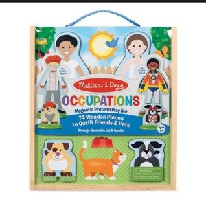Melissa & Doug Occupations Magnetic Play Set